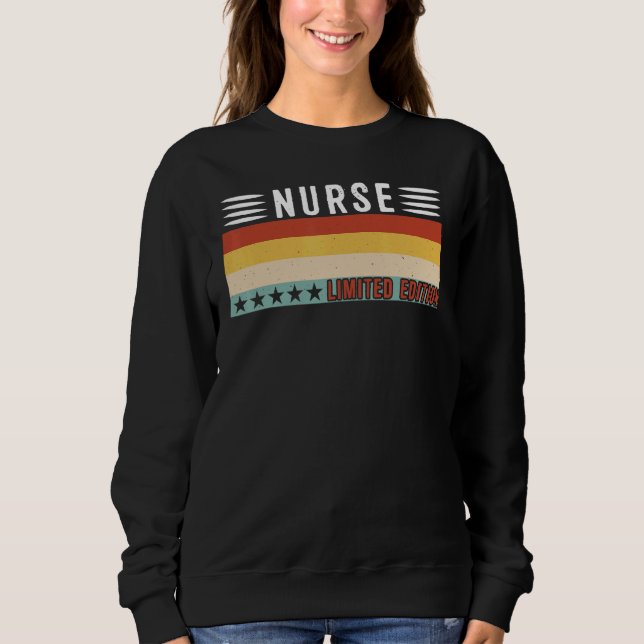 Moletom Nurse Job Title Profession Worker Appreciation Ide (Frente)