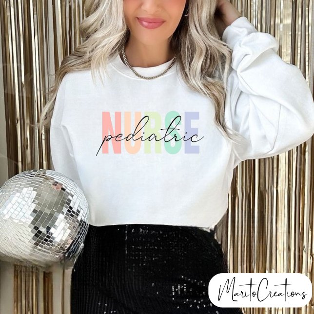 Moletom nurse paediatric t-shirt to celebrate nurses' day (Criador carregado)