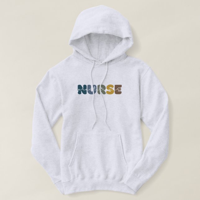 Moletom Nurse Practitioner | Advanced Practice Apparel (Frente do Design)
