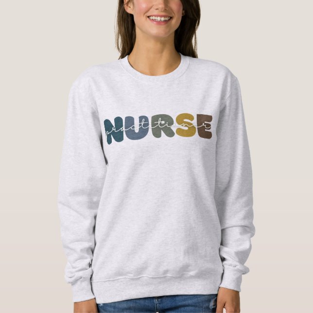 Moletom Nurse Practitioner NP apparel  (Frente)