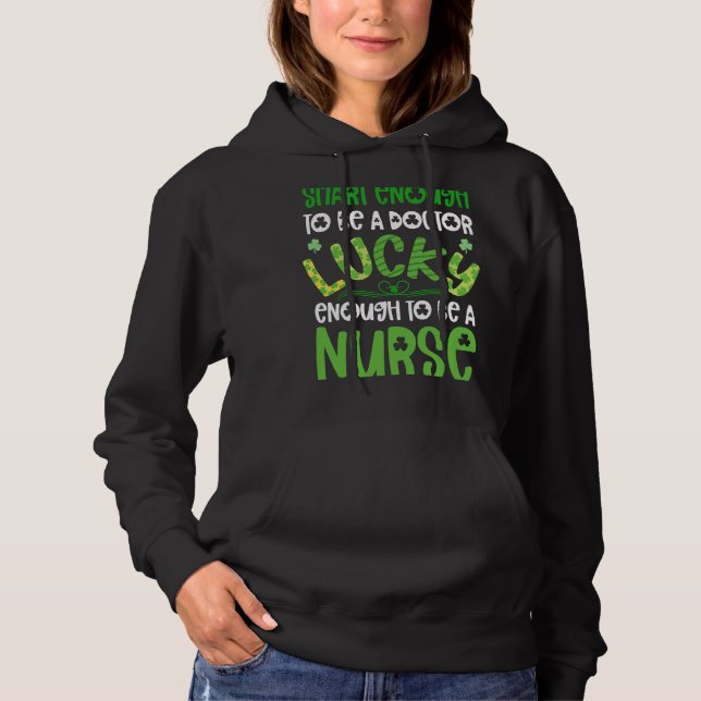 Moletom Nurse St Patricks Day  For Nurses Lucky  Nursing (Frente)