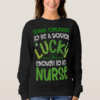 Moletom Nurse St Patricks Day  For Nurses Lucky  Nursing