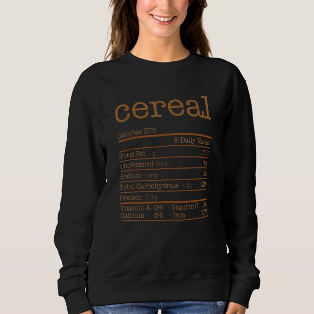 Moletom Nutrição Cerealífera Fatos de Ação de Graças à Com (Frente)