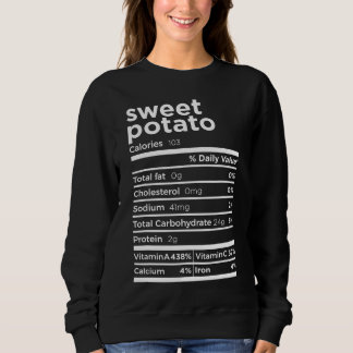 Moletom Nutrição De Batata Doce Fata Engraçada, Ação De Gr