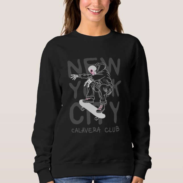Moletom NYC Calavera (Frente)