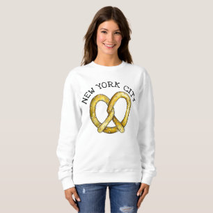 Moletom NYC Nova Iorque Salty Soft Pretzel Foodie