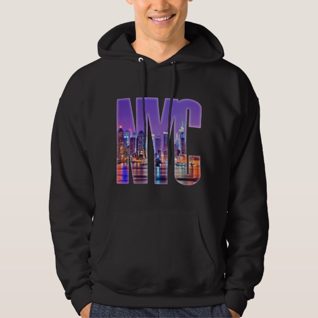 Moletom NYC Skyline (Claro) (Frente)