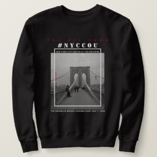 Moletom NYCCOU #NYCCOU BROOKLYN BRIDGEb