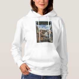 Moletom Nylo of Maradon women's hooded sweatshirt