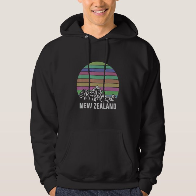 Moletom Nz Monta Fern Kiwi Idea Nova Zelândia (Frente)
