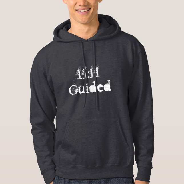 Moletom O 11:11 guiou o Hoodie (Frente)
