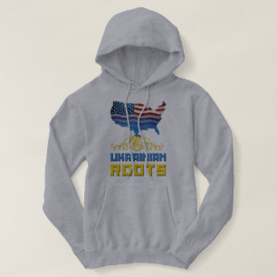 Moletom O americano ucraniano enraíza o Hoodie