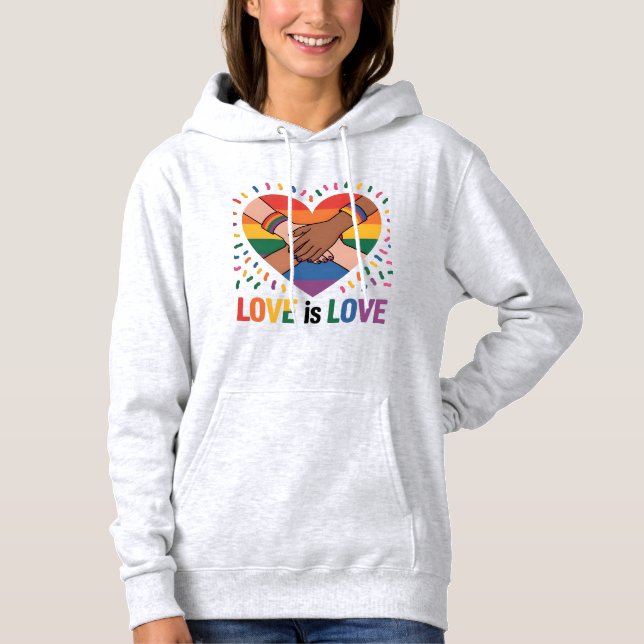 Moletom O amor é amor (Frente)