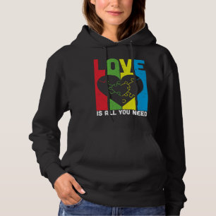 Moletom O Amor É Tudo O Que Você Precisa De Consciência Au