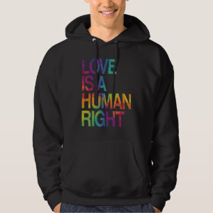 Moletom O Amor É Um Namorados Arco-Íris LGBT De Orgulho LG