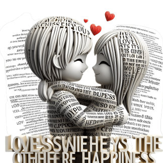 Moletom O Amor Felicidade