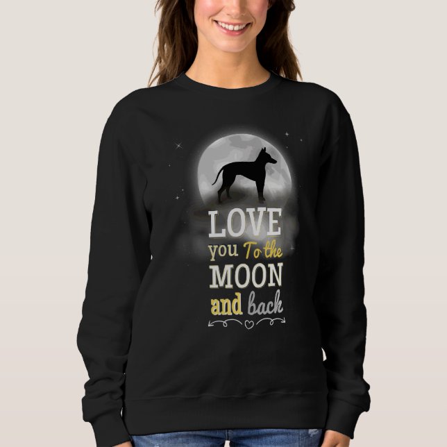 Moletom O Amor Sem Cabelo Americano À Lua (Frente)
