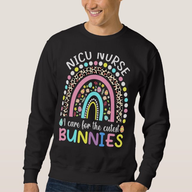 Moletom O Arco-Íris Eu Preocupo-Me Com A Enfermeira De Bun (Frente)