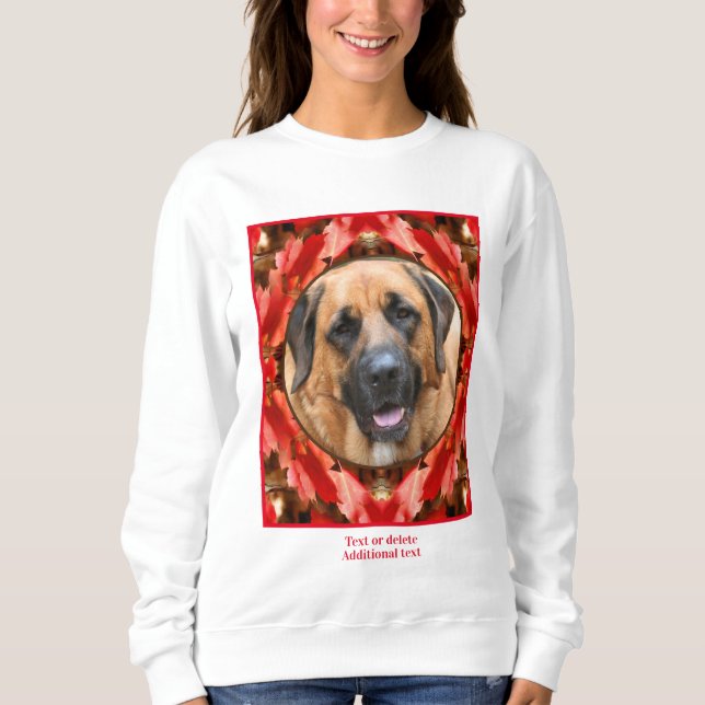 Moletom O Autumn Deixa O Quadro Criar A Sua Própria Foto P (Frente)