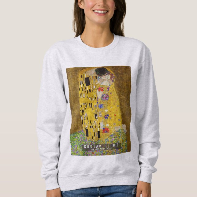 Moletom O Beijo - Gustav Klimt (Frente)
