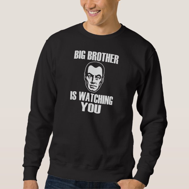 Moletom O big brother está olhando-o (Frente)