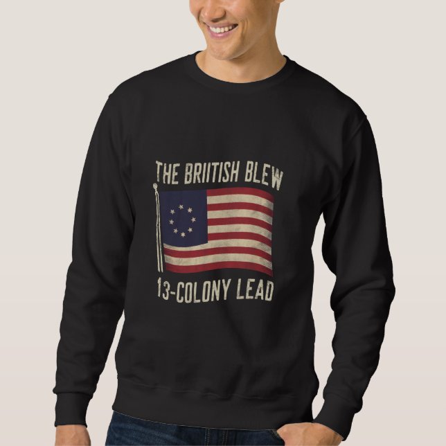 Moletom O Blew Britânico Lidera Colônia De 13 (Frente)