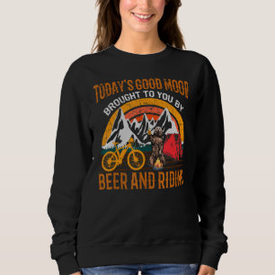 Moletom O bom humor de hoje trazido a você por cerveja e R