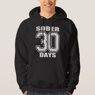 MOLETOM O BRANCO NO HOODIE PRETO MODERA 30 DIAS