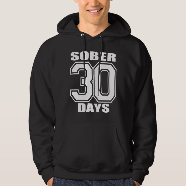 MOLETOM O BRANCO NO HOODIE PRETO MODERA 30 DIAS (Frente)