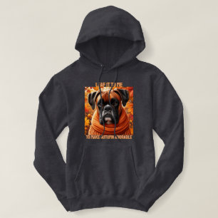Moletom O Cachorro Boxer Deixou Para Mim Para Tornar O Out