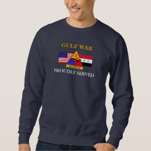 Moletom ó CAMISOLA da GUERRA DO GOLFO da DIVISÃO BLINDAD