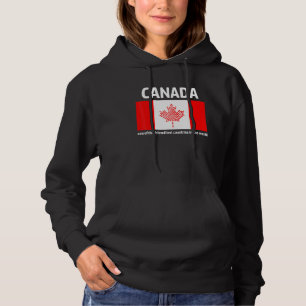Moletom O Canadá É Um Dos Países Mais Amigos Da