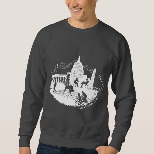 Moletom O capital tempera a ilustração (Frente)