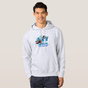 Moletom O Céu é o meu Playground   Hoodie de uso masculino