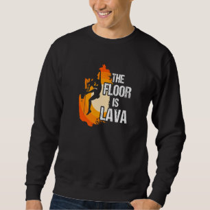 Moletom O Chão É Lava Subindo Esportivo Extreme Que Se Tor