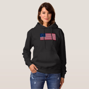 Moletom O Círculo de Estrelas, Bandeira Americana por Bets