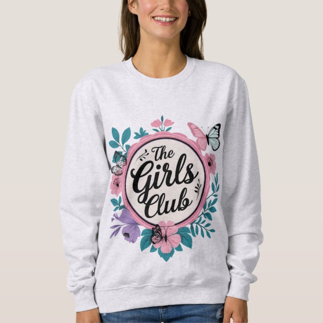Moletom O Clube das Meninas (Frente)