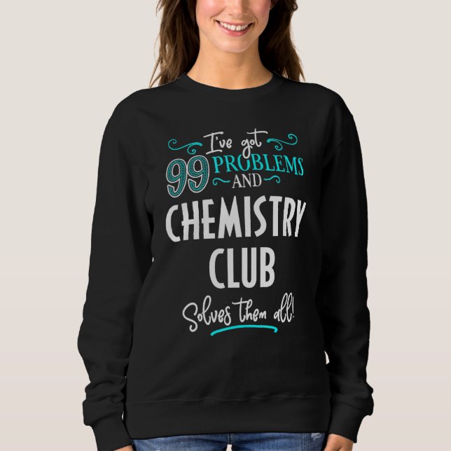 Moletom O Clube de Química soluciona todos (Frente)