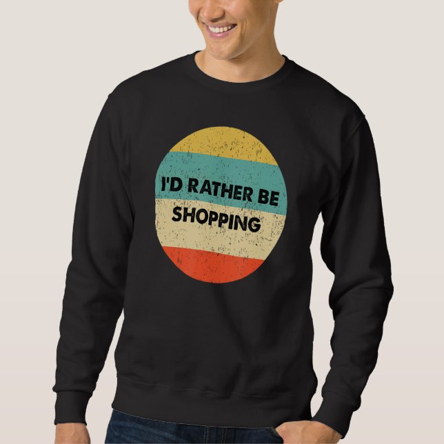 Moletom O comprador que eu Preferencialmente Comprando (Frente)