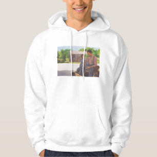 Moletom O conforto 2003 de um filho