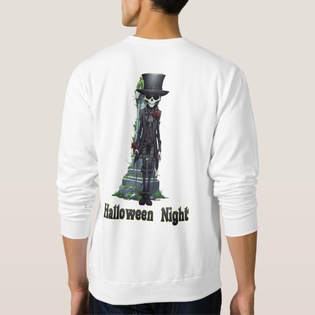 Moletom O crânio da Rosa (Verso)