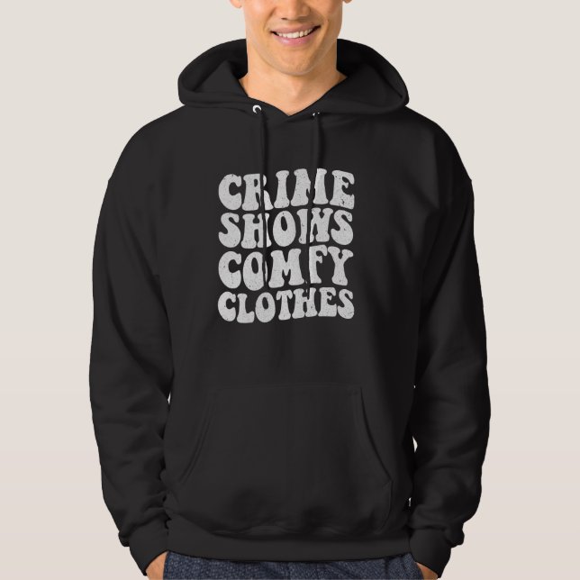 Moletom O Crime Mostra Roupas Compostas - O Assassinato Mo (Frente)