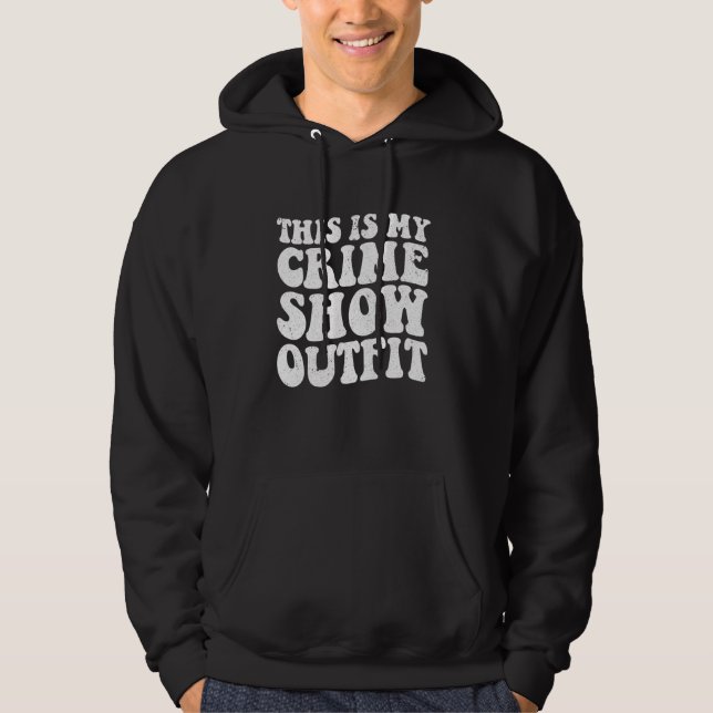 Moletom O Crime Mostra Roupas Compostas - O Assassinato Mo (Frente)