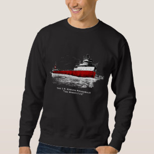 Moletom O ~ de S.S. Edmund Fitzgerald "os FITZ poderosos "