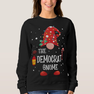 Moletom O democrata Gnomo Matching Family Christmas Gnomo