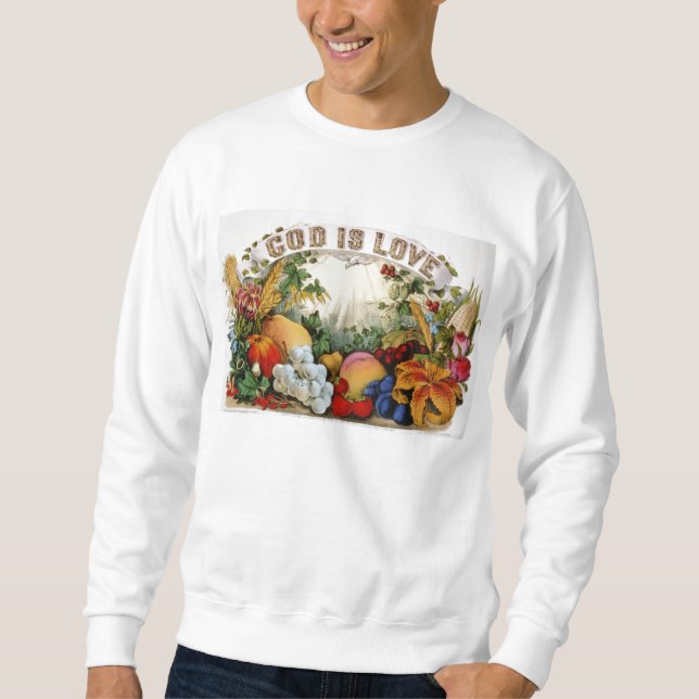 Moletom O deus é amor (Frente)