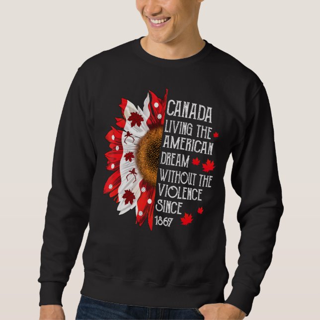 Moletom O Dia da Independência do Sonho Americano (Frente)