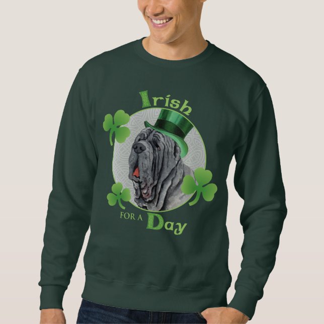 Moletom O dia Mastino de St Patrick (Frente)