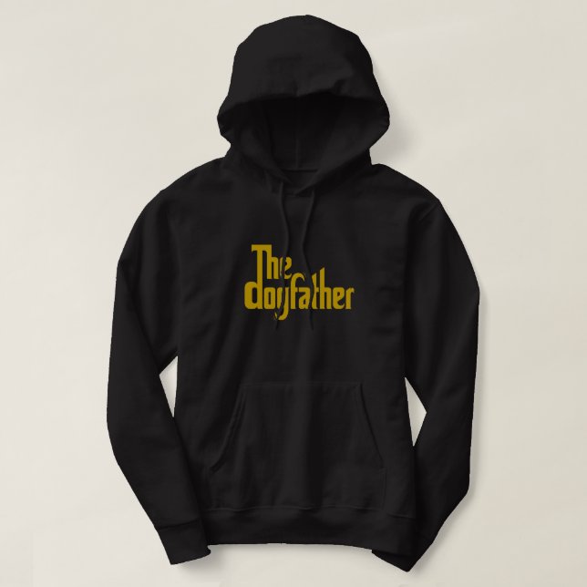 Moletom O Dogfather - Presente do Dia dos Pais para o pai  (Frente do Design)