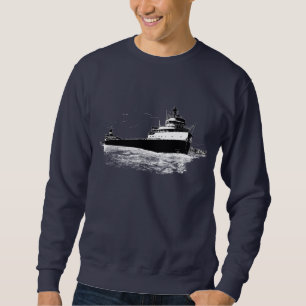 Moletom O Edmund Fitzgerald no rio do St. Clair